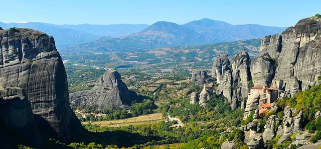 Meteora's monasteries in the sky are perched on needles of rock hundreds of feet above the plain. Meteora Rocks Monasteries Private Tour From Athens Or Volos Atticatravel Tour