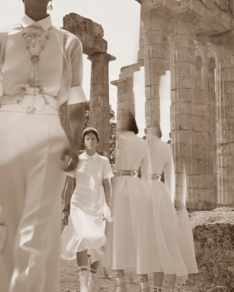 Many 2021 cruise trips are slated to last a week or less. Dior Cruise 2022 Campaign In Athens Touches On Women S History Rise Of Patriarchy Anne Of Carversville