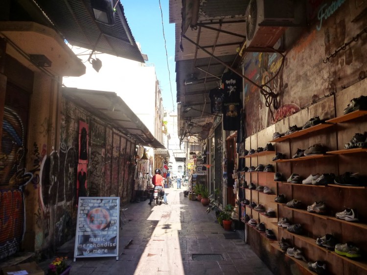 Go to syntagma metro station and walk voulis street straight ahead . A Place Called Space Walking Around The Plaka Area