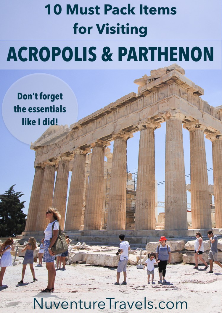 Athens is the birthplace of democracy and home to some truly epic archaeological sites, but you already knew that. 10 Things To Pack When Visiting The Parthenon Acropolis In Athens Greece Nuventure Travels