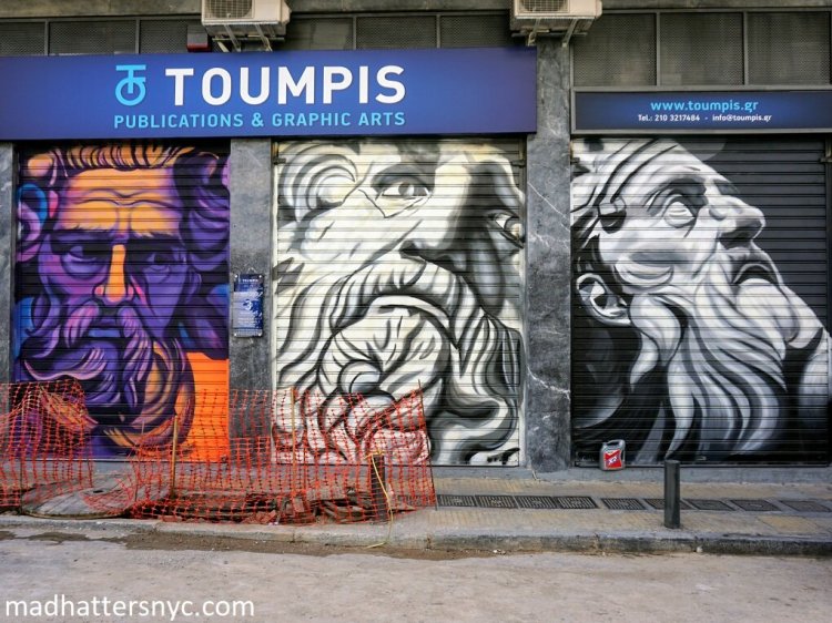 Photo Athens is the new street art capital! Tag You Re It A Street Art Tour With Alternative Athens Mad Hatters Nyc