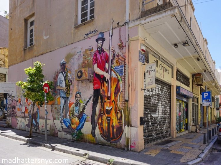 Essentially, there are 4 types of free tours available, history/city centre tours, tours covering street art, food tours, as well as night tours. Tag You Re It A Street Art Tour With Alternative Athens Mad Hatters Nyc