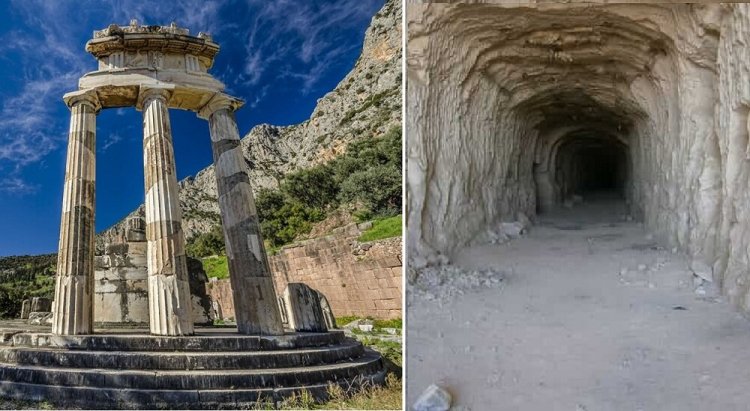 Laying the foundations of democracy . Delphi What Lies Beneath The Oracle