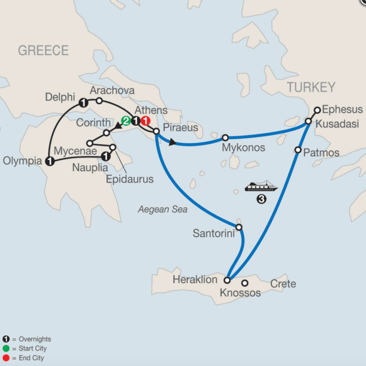 Enjoy the charm of the islands, the traditional homes, the narrow cobblestone streets, the churches, historical and archaeological sites as well as their colorful local life. 11 Day Greek Escape With 3 Day Aegean Cruise Sweet Magnolia Travel Llc