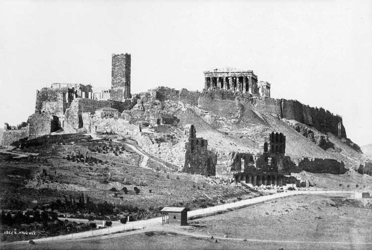 It is located high above the center of athens, roughly 150 metres above sea. Places Savvy Bang Goes The Acropolis