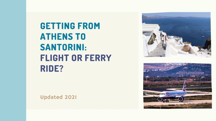 Search flights which airlines fly from mykonos airport to athens airport? Getting From Athens To Santorini A Flight Or A Ferry Ride Away Updated 2021 Looknwalk Greece